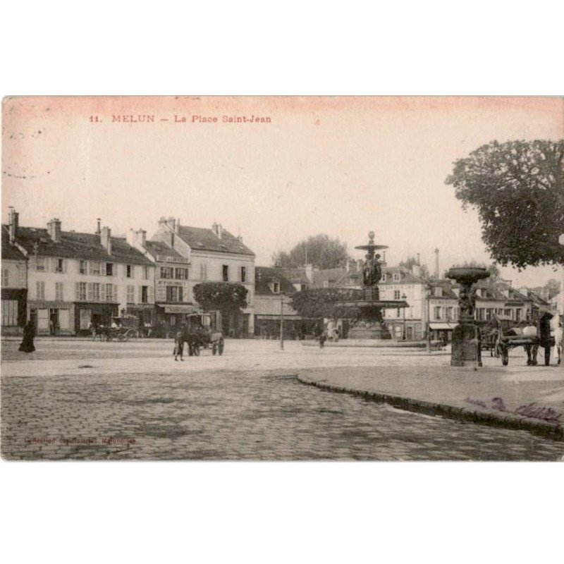 MELUN: la place saint-jean - très bon état