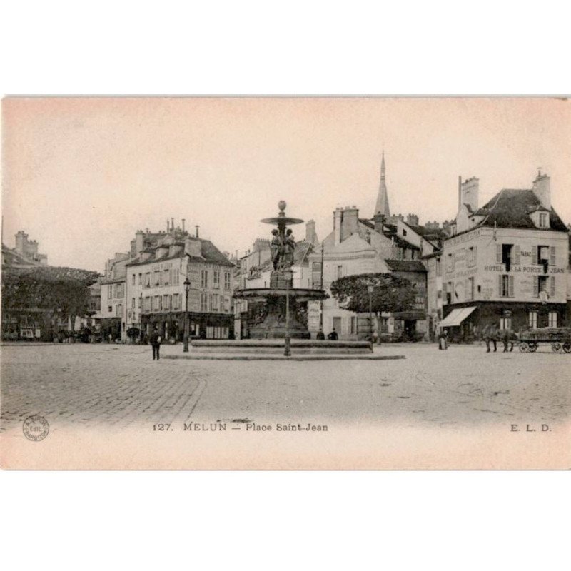 MELUN: place saint-jean - très bon état