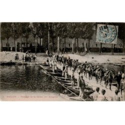 MELUN: passage de la seine 18e dragons - très bon état