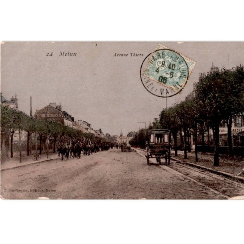 MELUN: avenue thiers - état