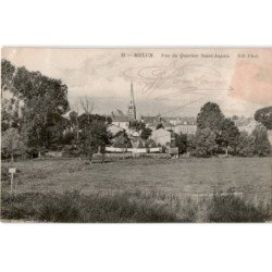 MELUN: vue du quartier saint-aspais - très bon état