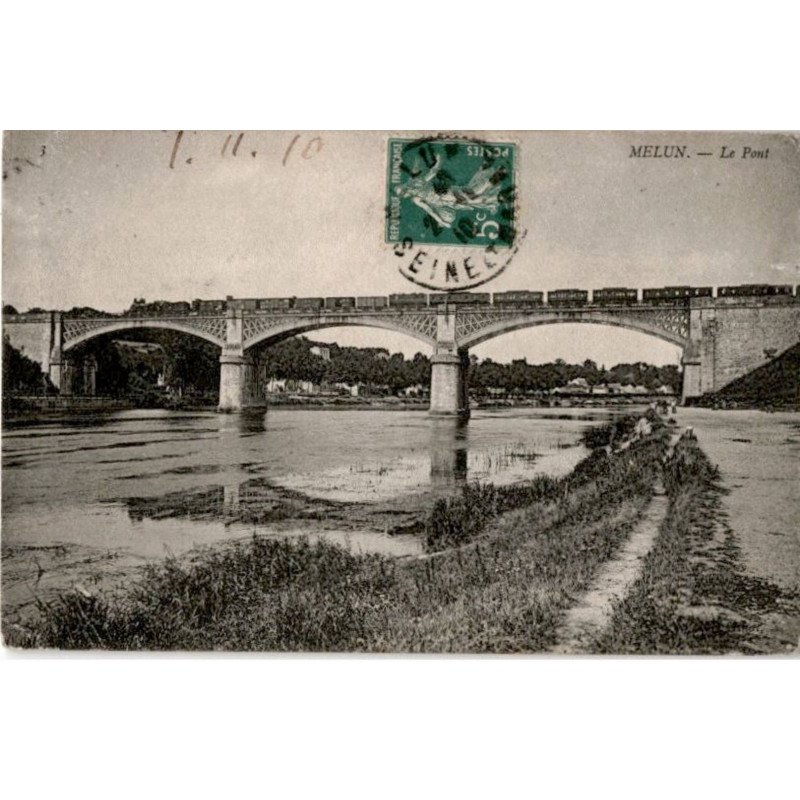 MELUN: le pont - état