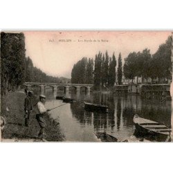 MELUN: les bords de la seine - très bon état