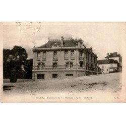 MELUN: siège social de la "mutuelle" de seine-et-marne - état