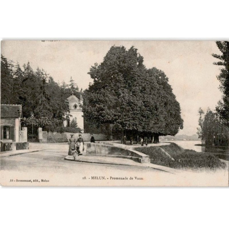 MELUN: promenade de vaux - très bon état