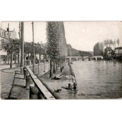MELUN: la seine et le pont - très bon état