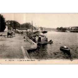 MELUN: le quai de la reine blanche - très bon état