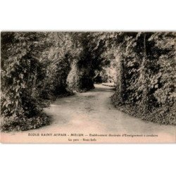 MELUN: école saint-aspais établissement diocésain d'enseignement secondaire le parc sous-bois - très bon état