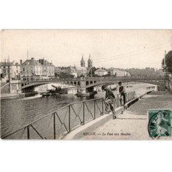 MELUN: le pont aux moulins - très bon état