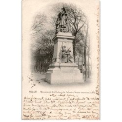 MELUN: monument des enfants de seine-et-marne en 1870 - état