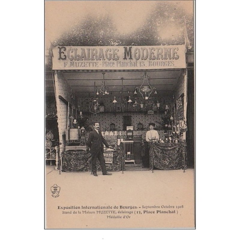 BOURGES : Exposition automobile agricole vers 1910 - très bon état