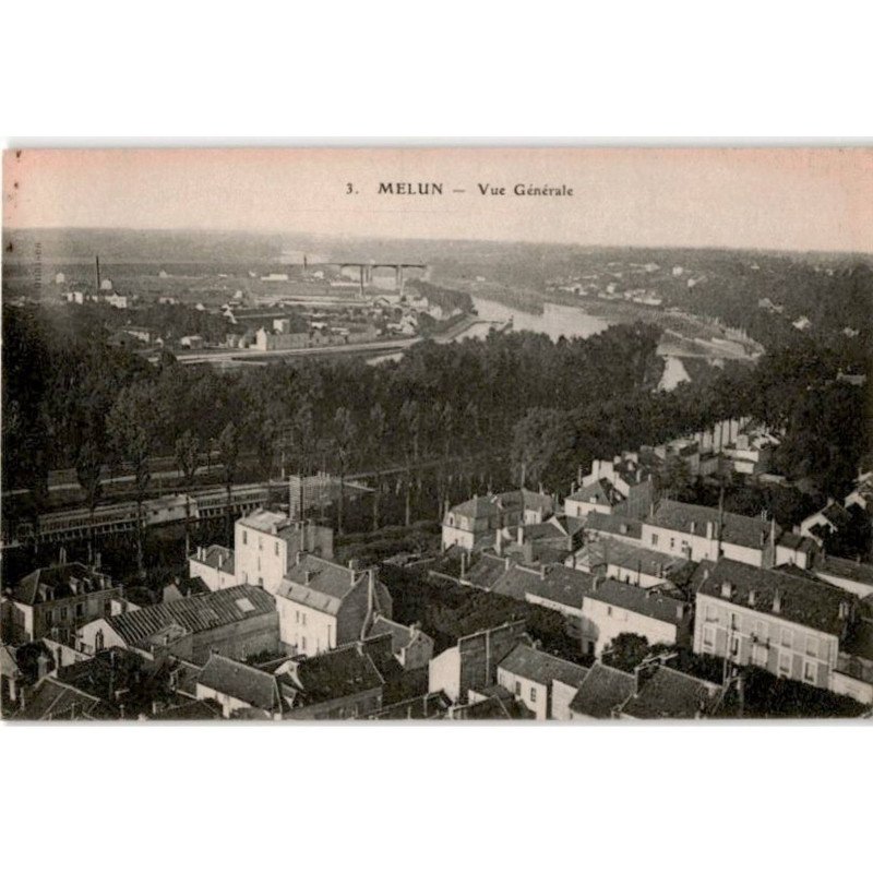 MELUN: vue générale - très bon état