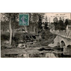MELUN: un coin au pont de l'almont - très bon état