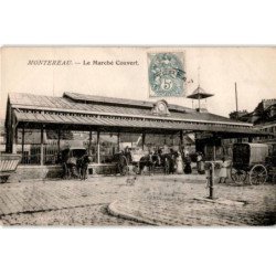 MONTEREAU: le marché couvert - très bon état