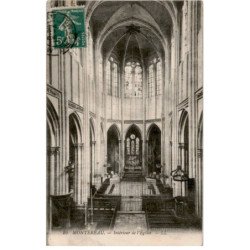 MONTEREAU: intérieur de l'église - très bon état