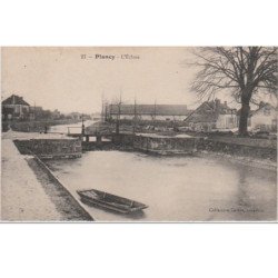 PLANCY : l'écluse vers 1920 - très bon état