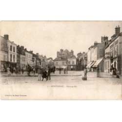 MONTEREAU: place au blé - très bon état