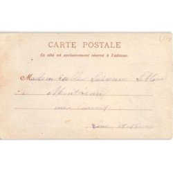 MONTEREAU-FAUT-YONNE: la grande rue et la poste - très bon état