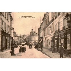 MONTEREAU: la grande-rue vers la poste - très bon état