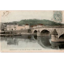 MONTEREAU: le pont de l'yonne et butte de surville - très bon état