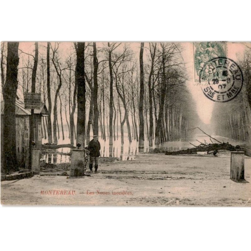 MONTEREAU: les noues inondées - très bon état