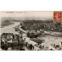 MONTEREAU: vue générale - très bon état