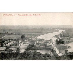 MONTEREAU: vue générale prise de surville - très bon état