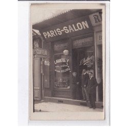 PARIS: paris-salon, coiffeur, parfumerie, brosserie, F. Berthier 123 rue du faubourg poissonnière - très bon état