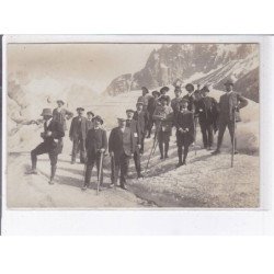 CHAMONIX: mont-blanc, "les grands patrons de méru en vacances en 1912" - très bon état