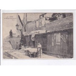 PARIS: le passage vendresanne, matelasserie, métier - état