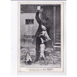 PARIS: le dressage des chiens par M.G. Ménard, chasseur de rats des égouts de paris - très bon état