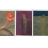KIRCHNER Raphaël : série de 6 cartes postales "Noël 1901" - très bon état