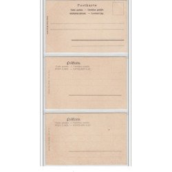 KIRCHNER Raphaël : série de 6 cartes postales "Noël 1901" - très bon état