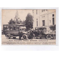 CHATELLERAULT: autos transport, horace, berger, autobus - très bon état