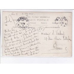 LIMOGES: les petits métiers de la rue marchand de statuettes - très bon état