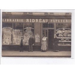 SAINT-DENIS: magasin de cartes postales, librairie Ridréau - très bon état