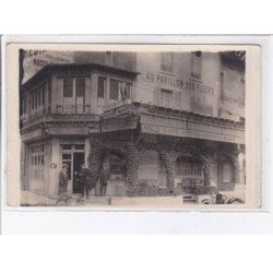 GARCHES: carte photo du café-hotel-restaurant " au pavillon des fleurs" boulevard de saint-cloud - très bon état