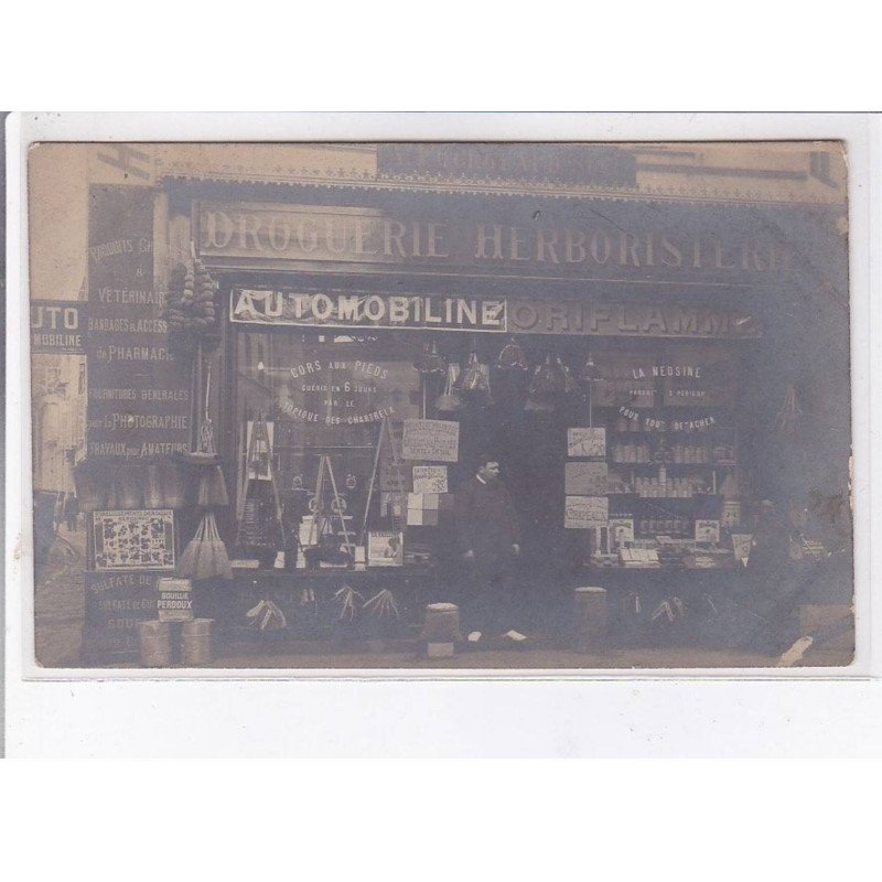LA ROCHELLE: rue saint-yon, droguerie herboristerie Fourgeaud - très bon état