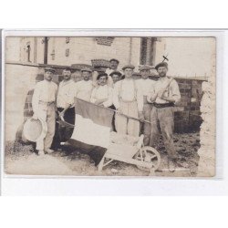 COURCELLES par PRESLES: maçons, batiment - état