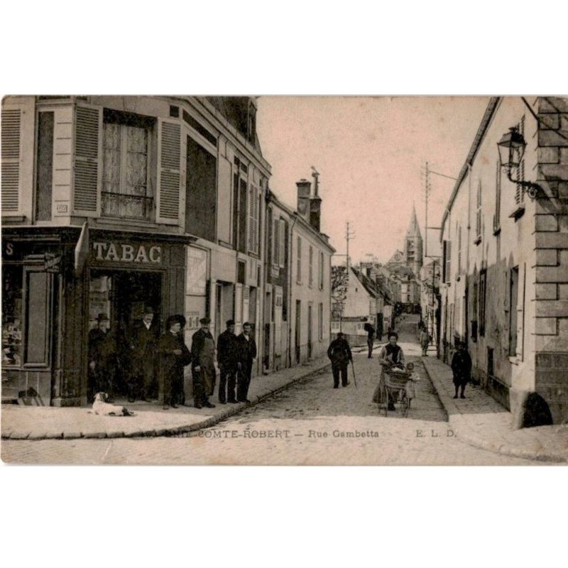 BRIE COMTE ROBERT: rue gambetta - état