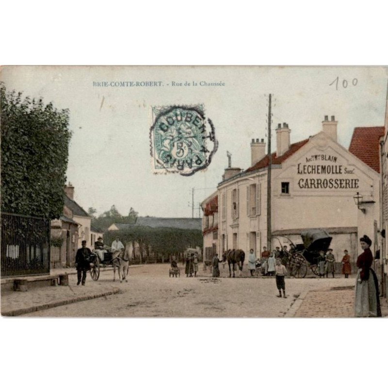 BRIE COMTE ROBERT: rue de la chaussée - très bon état