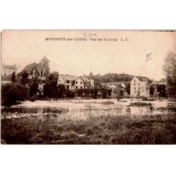 MONTIGNY: vue sur le loing - très bon état