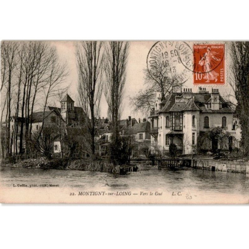 MONTIGNY: vers le gué - très bon état
