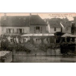 MONTIGNY: terrasse de l'hôtel du coq - très bon état