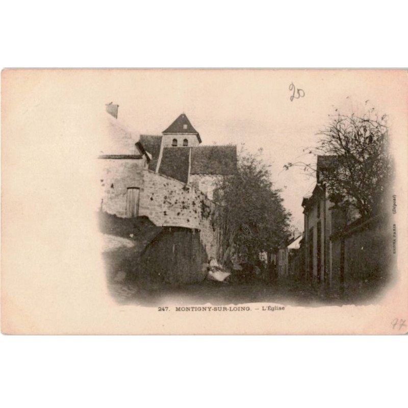 MONTIGNY: l'église - très bon état