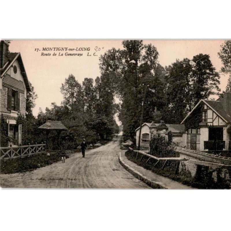 MONTIGNY: route de la genevraye - très bon état