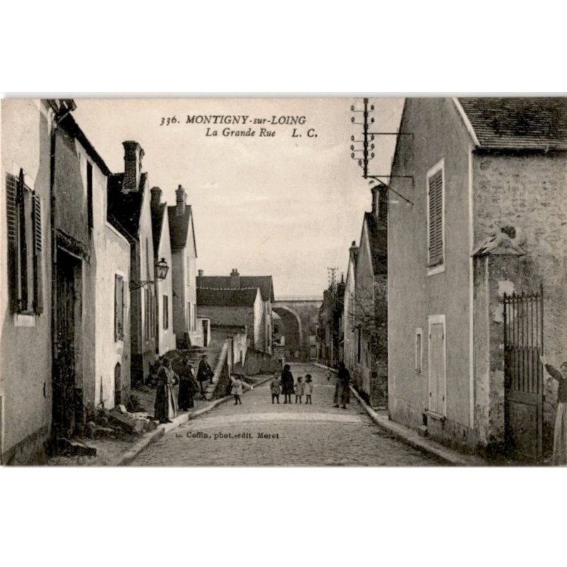 MONTIGNY: la grande rue - très bon état