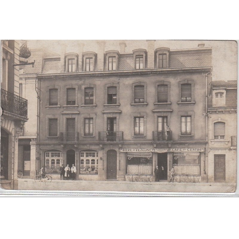 LONGUYON: Carte Photo - café du Centre - Très bon état