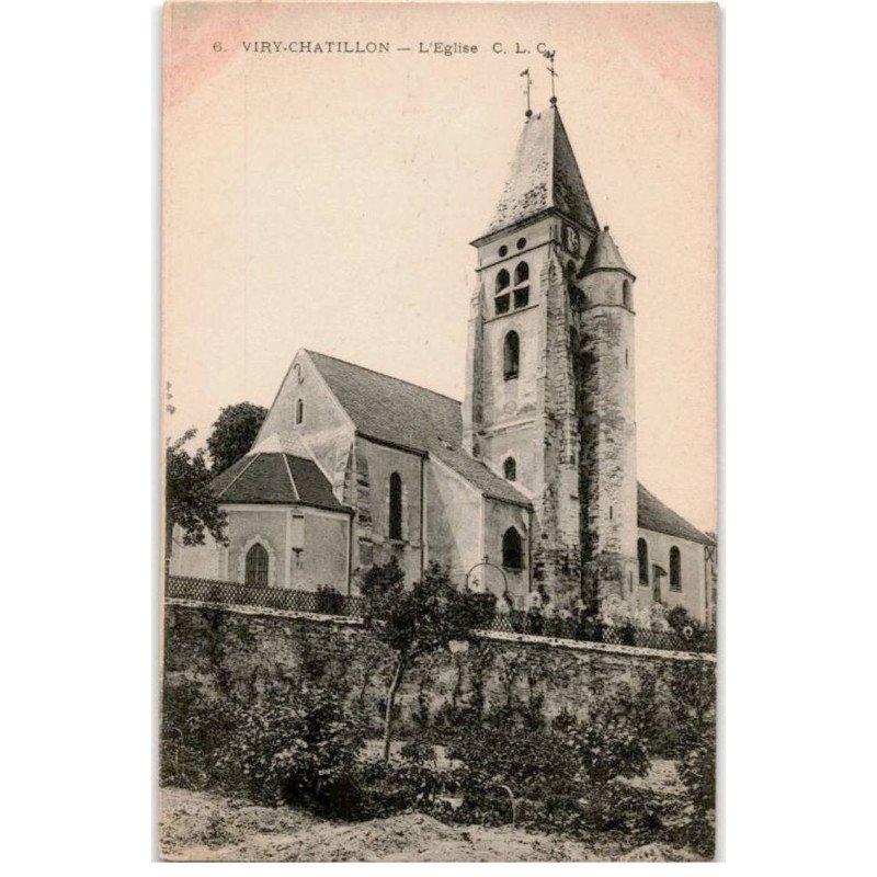 VIRY-CHATILLON: l'église - très bon état