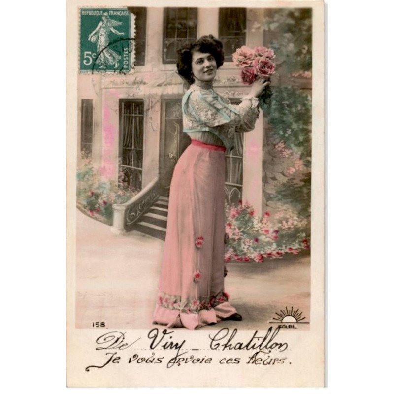 VIRY-CHATILLON: je vous envoie ces fleurs - très bon état VIRY-CHATILLON: je vous envoie ces fleurs - très bon état